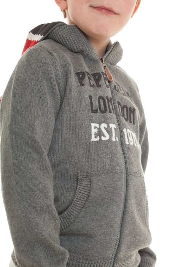 Pepe Jeans children's vest Gray - Image n°2