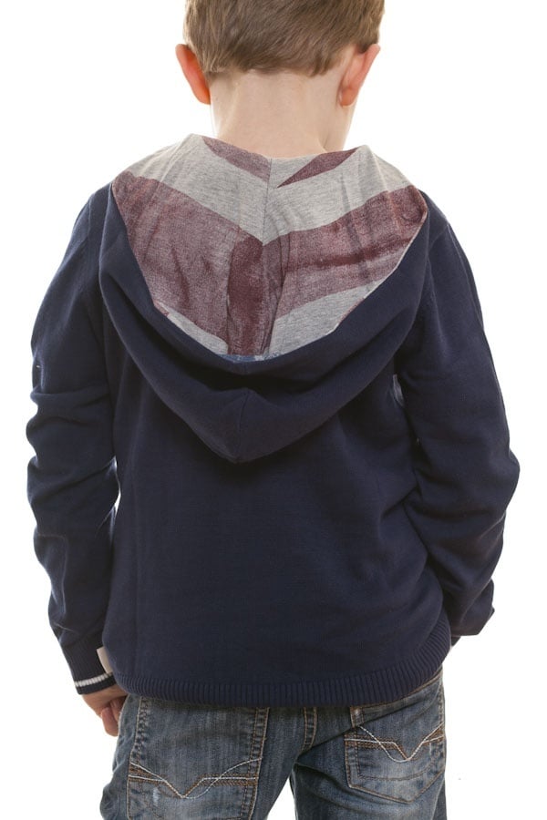 Pepe Jeans children's blue textile sweater - Image n°2