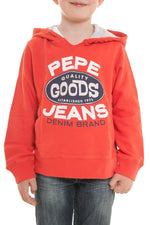Pepe Jeans children's red sweatshirt - Image n°1
