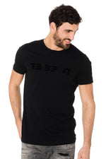 Diesel men's black t-shirt - Image n°2
