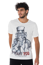 Kaporal men's t-shirt with skull - Image n°1