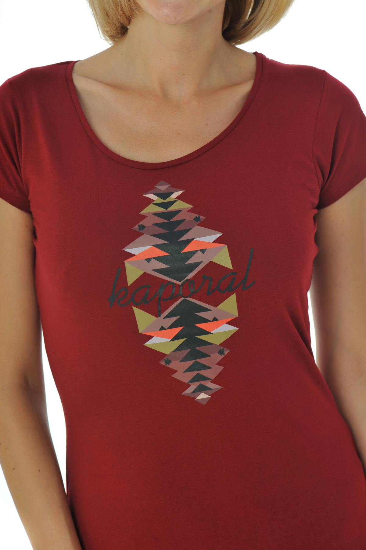 Women's T-shirt with front print - Image n°4