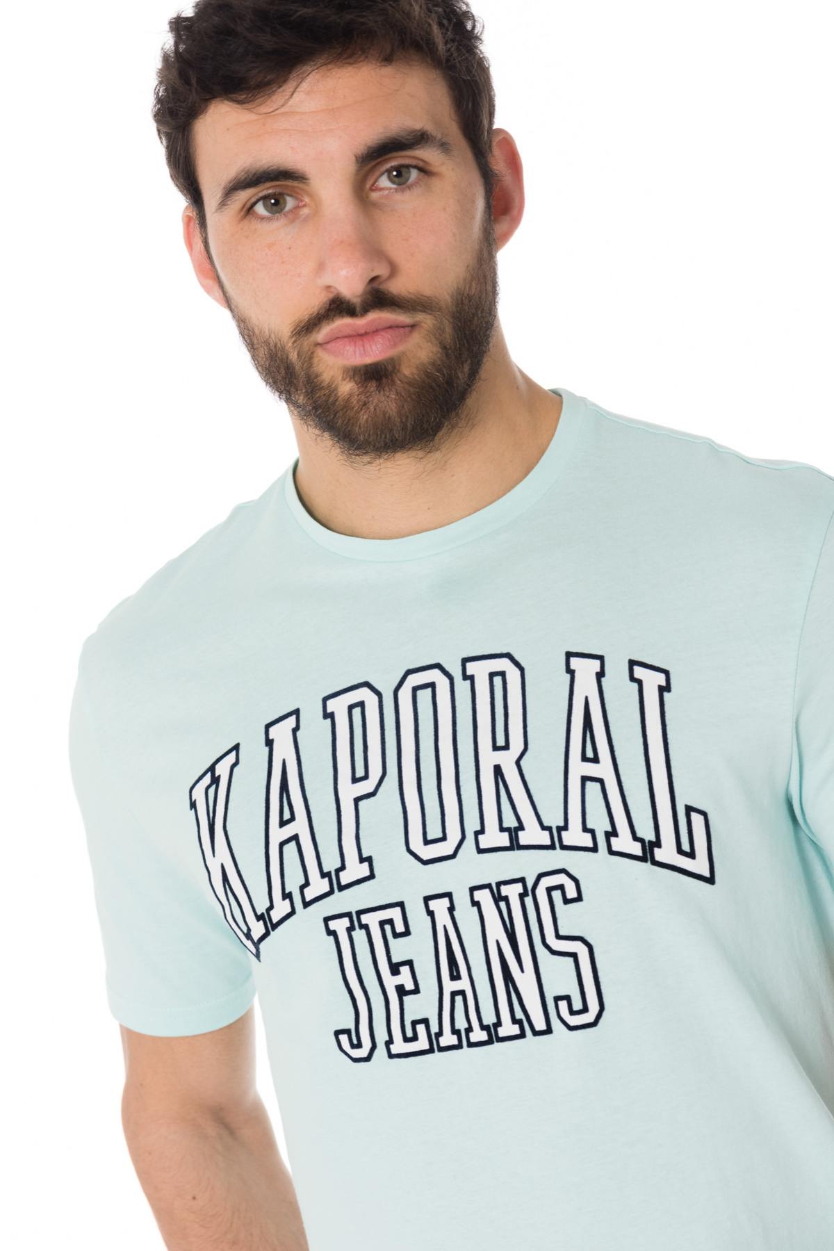 Pastel blue men's t-shirt - Image n°4