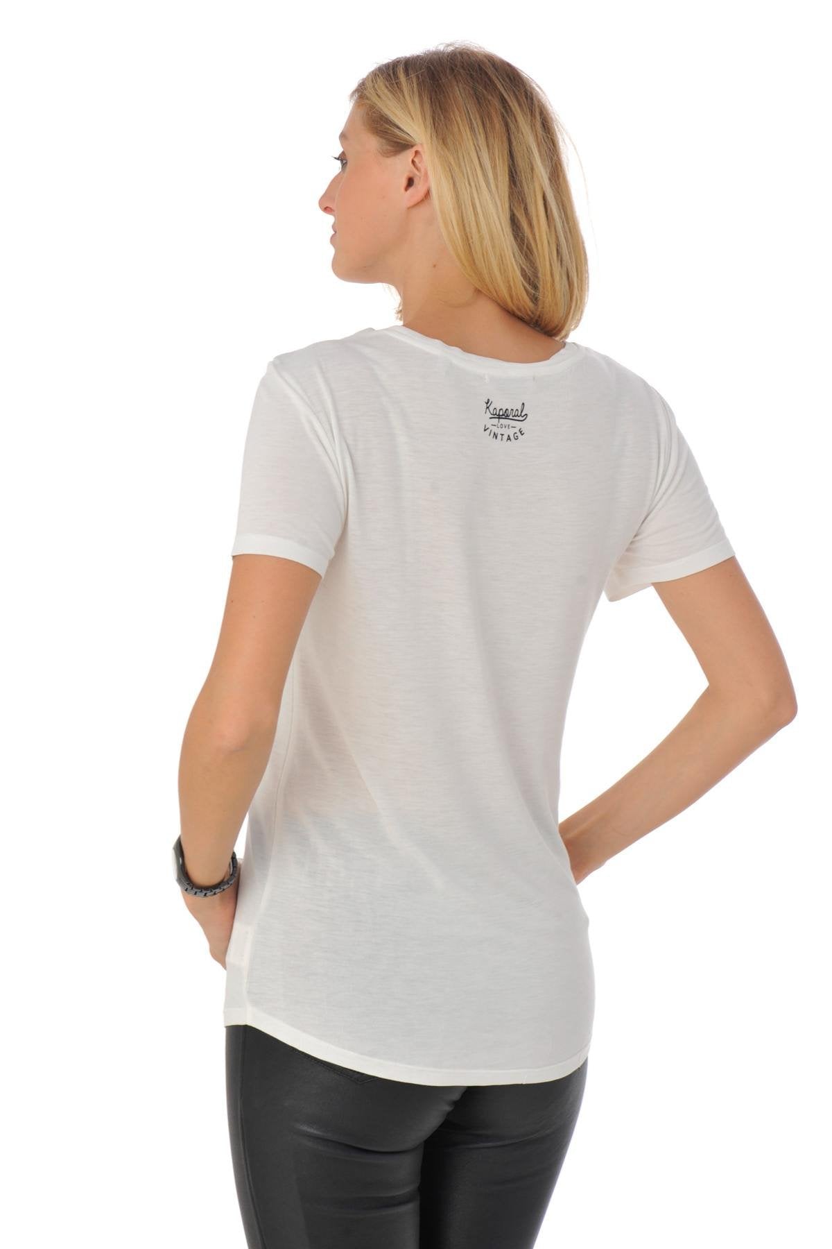t-shirt with embroidery - Image n°3
