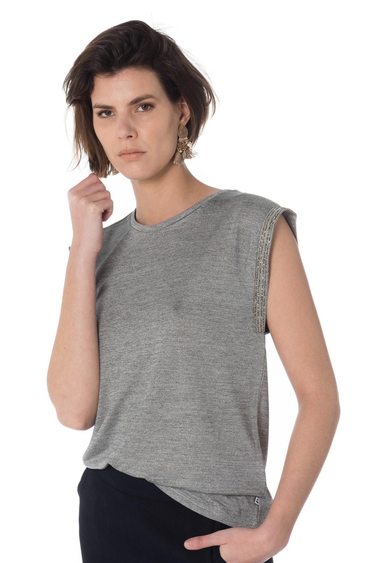 Silver gray tank top - Image n°5
