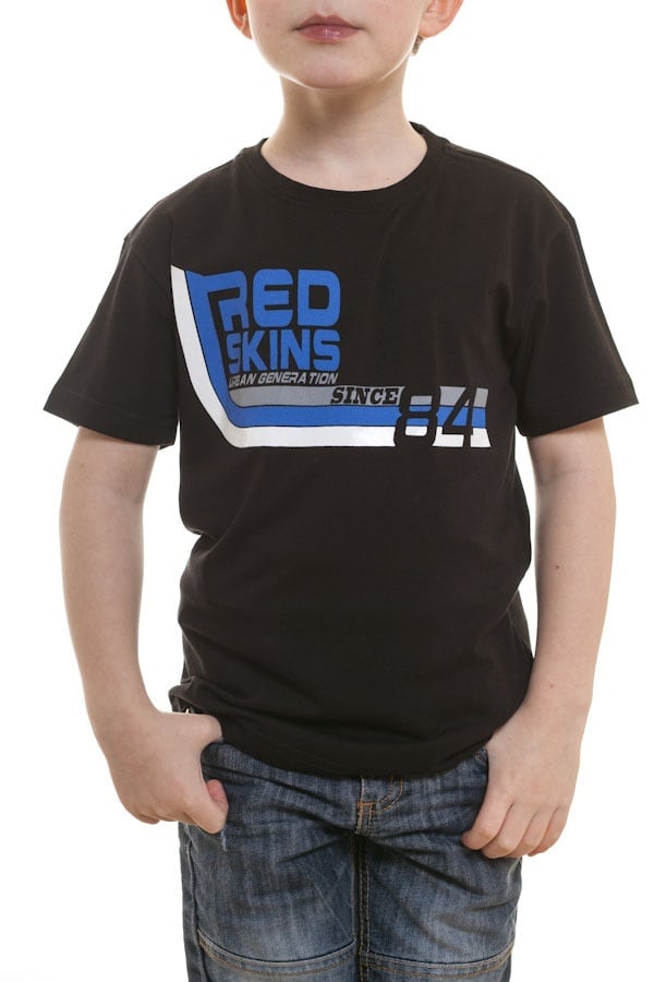 Redskins children's black t-shirt - Image n°2