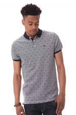 Scotch and Soda men's polka dot polo shirt - Image n°1