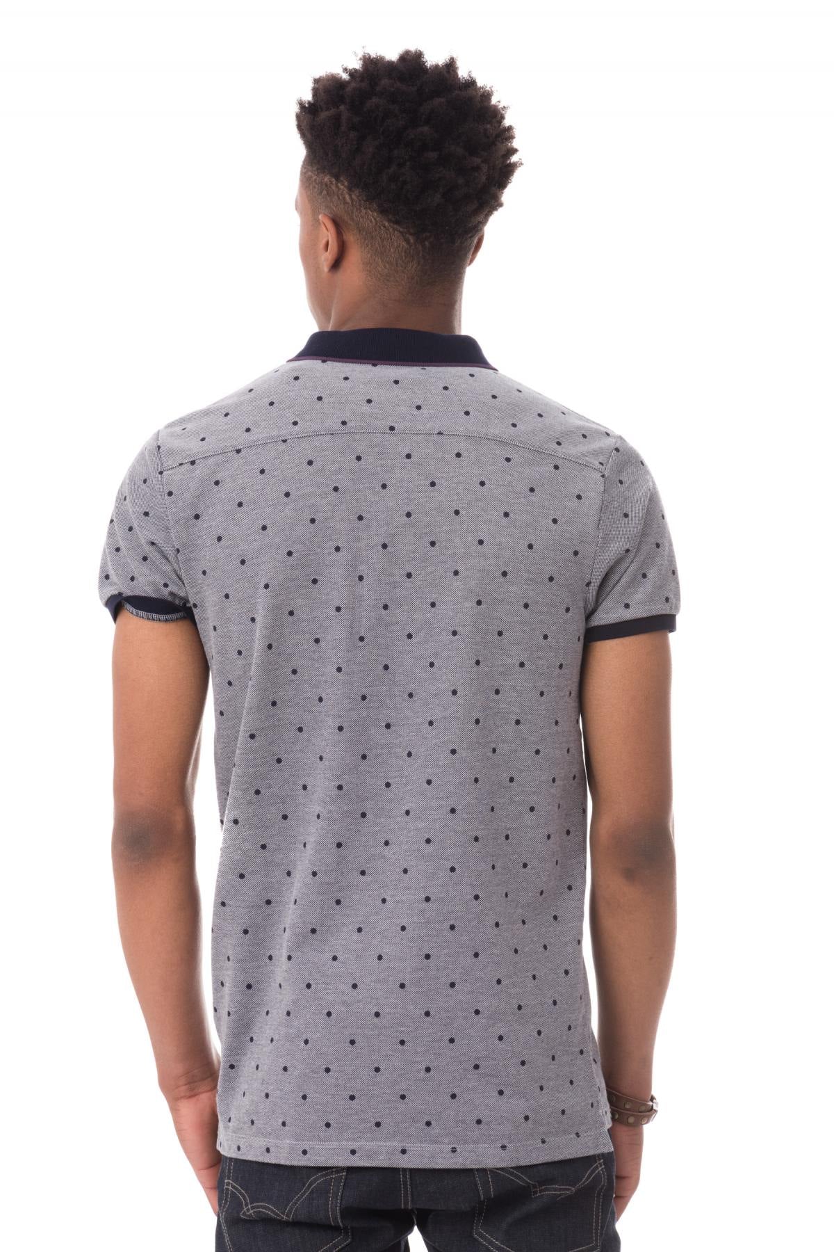 Scotch and Soda men's polka dot polo shirt - Image n°3