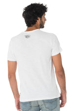 White Von Dutch t-shirt with winged eye - Image n°4