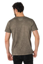Gray faded effect T-shirt Von Dutch - Image n°3