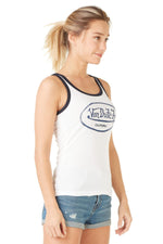 Women's white dutch logo tank top - Image n°3