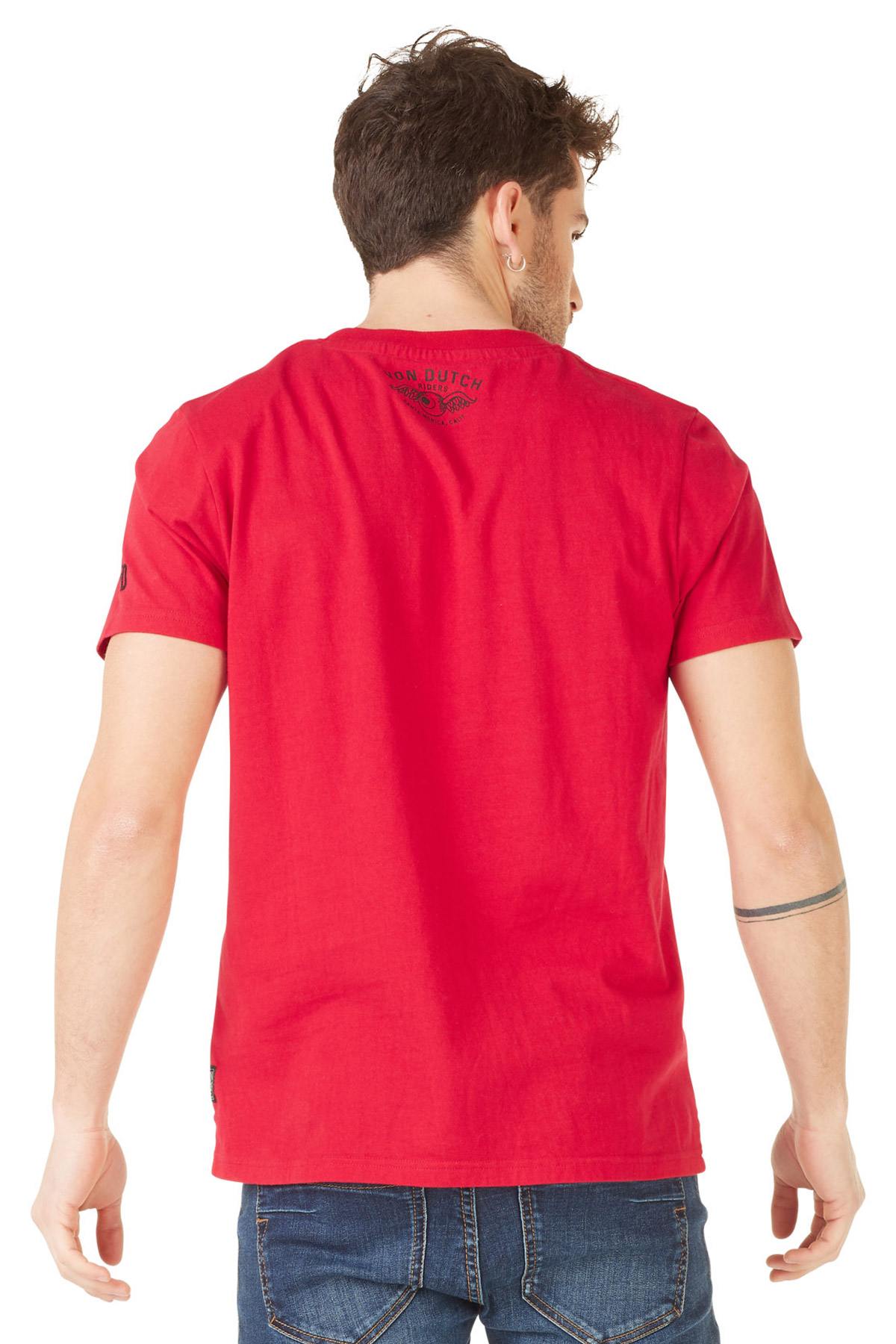 Red skullhead men's t-shirt - Image n°8