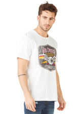 White winged eye biker t-shirt - Image n°2