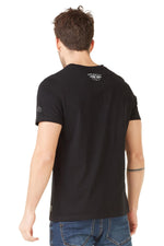 Men's black winged eye t-shirt - Image n°2