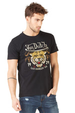 Black tiger los angeles t-shirt - Image n°2