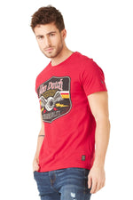 Red biker eye logo t-shirt - Image n°3