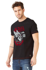 Men's t-shirt biker skull kustom - Image n°2