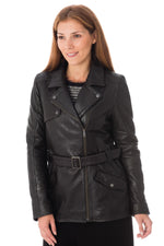  Enato women's jacket in khaki color - Image n°3