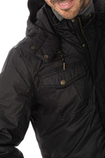 Kaporal men's black parka - Image n°6