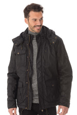 Kaporal men's black parka - Image n°3
