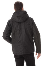 Kaporal men's black parka - Image n°5