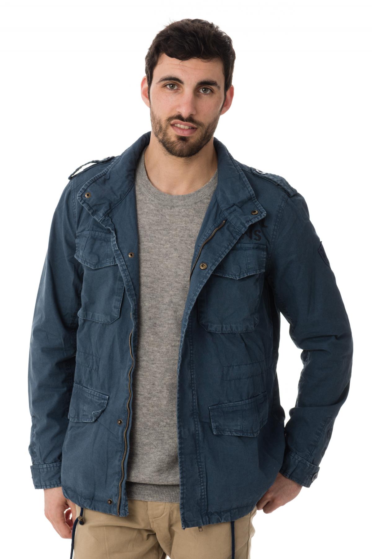 blue Kaporal men's jacket - Image n°1