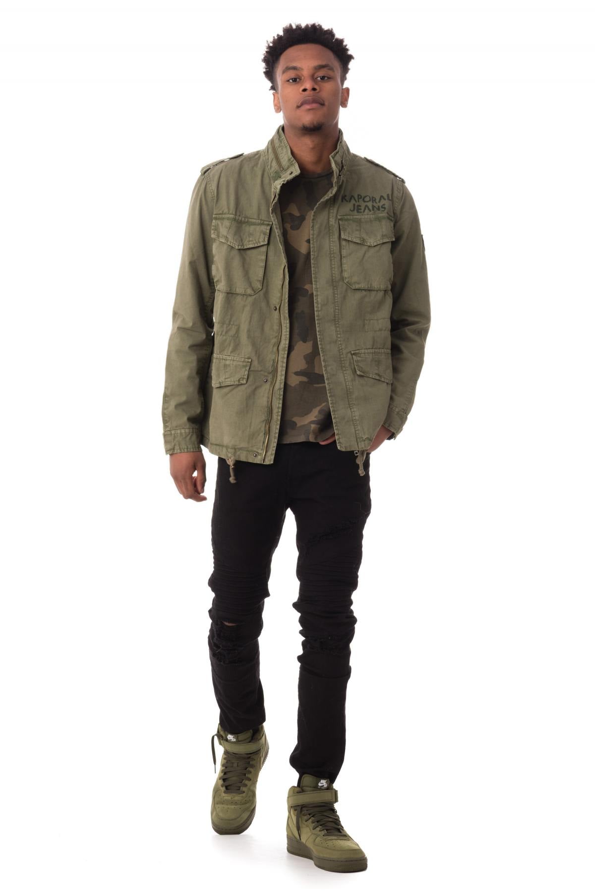 Kaporal khaki men's jacket - Image n°2