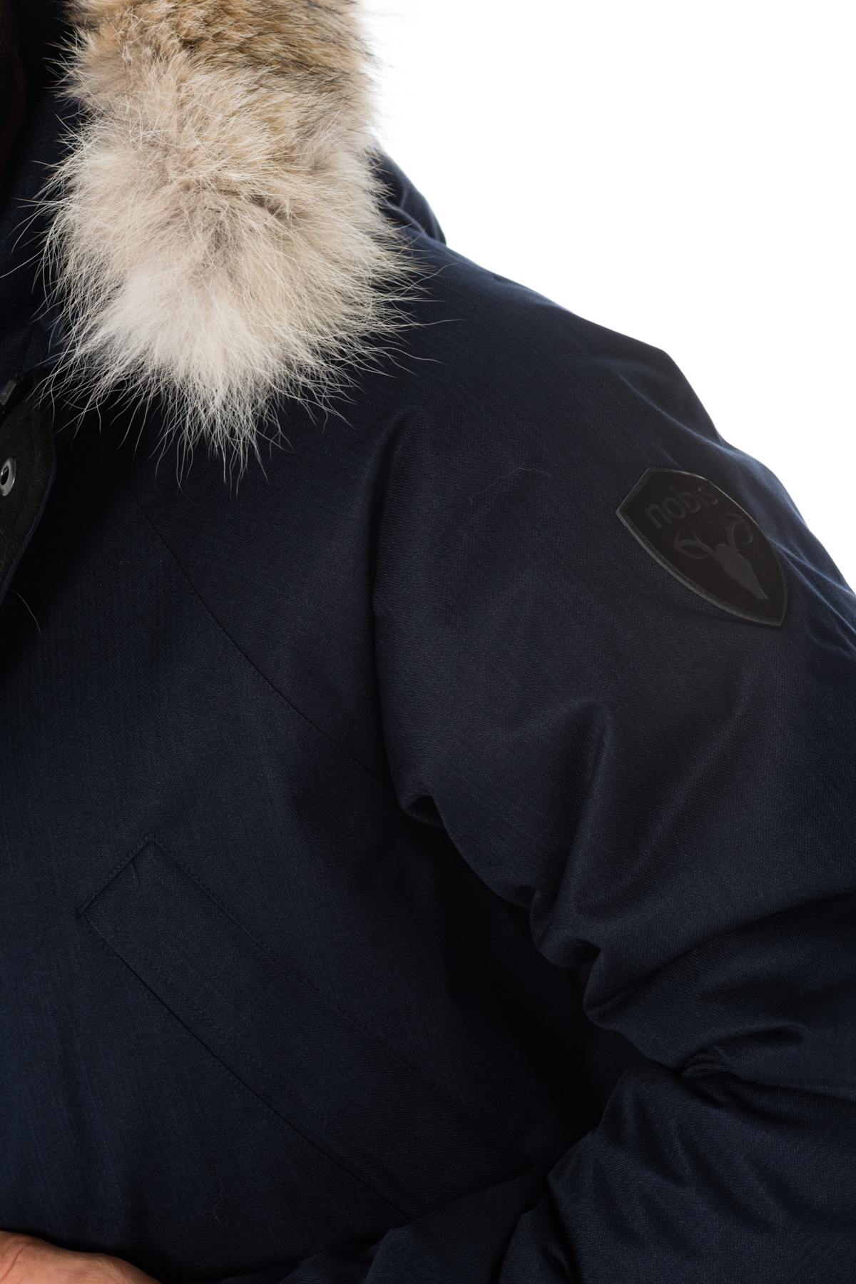 Nobis men's navy blue parka - Image n°7