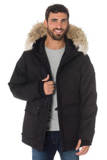 Nobis men's black parka - Image n°3