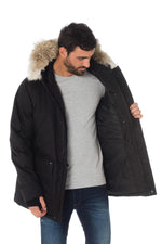 Nobis men's black parka - Image n°4