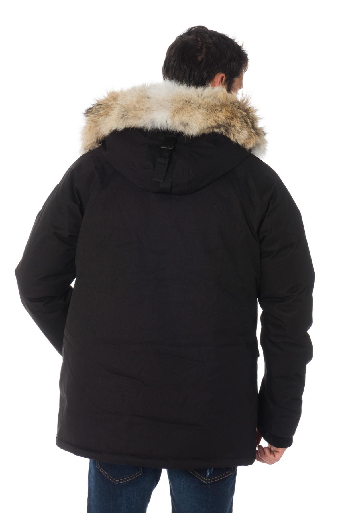 Nobis men's black parka - Image n°5
