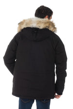 Nobis men's black parka - Image n°5