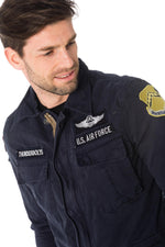 Navy sharian with Schott crest - Image n°6