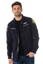 Navy sharian with Schott crest - Image n°3