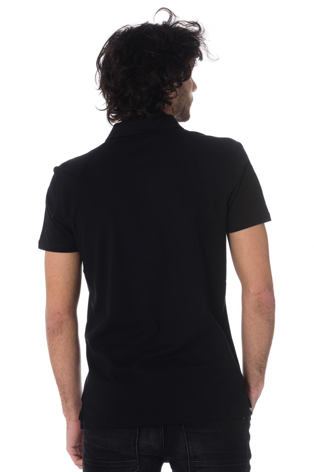 men's polo shirt pulko black - Image n°3
