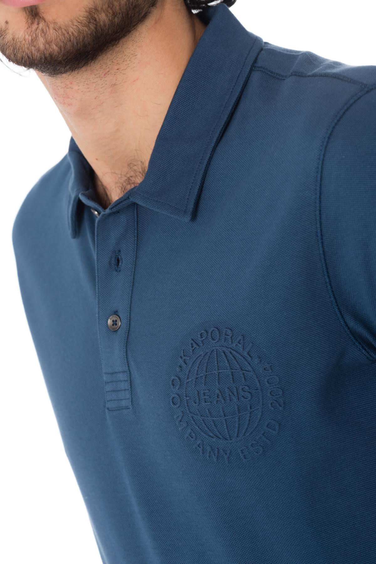 men's polo shirt pulko blue us - Image n°4