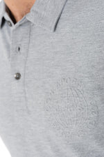 men's polo shirt pulko med gray - Image n°2