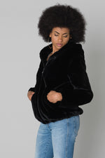 Oakwood women's faux fur coat - Image n°4