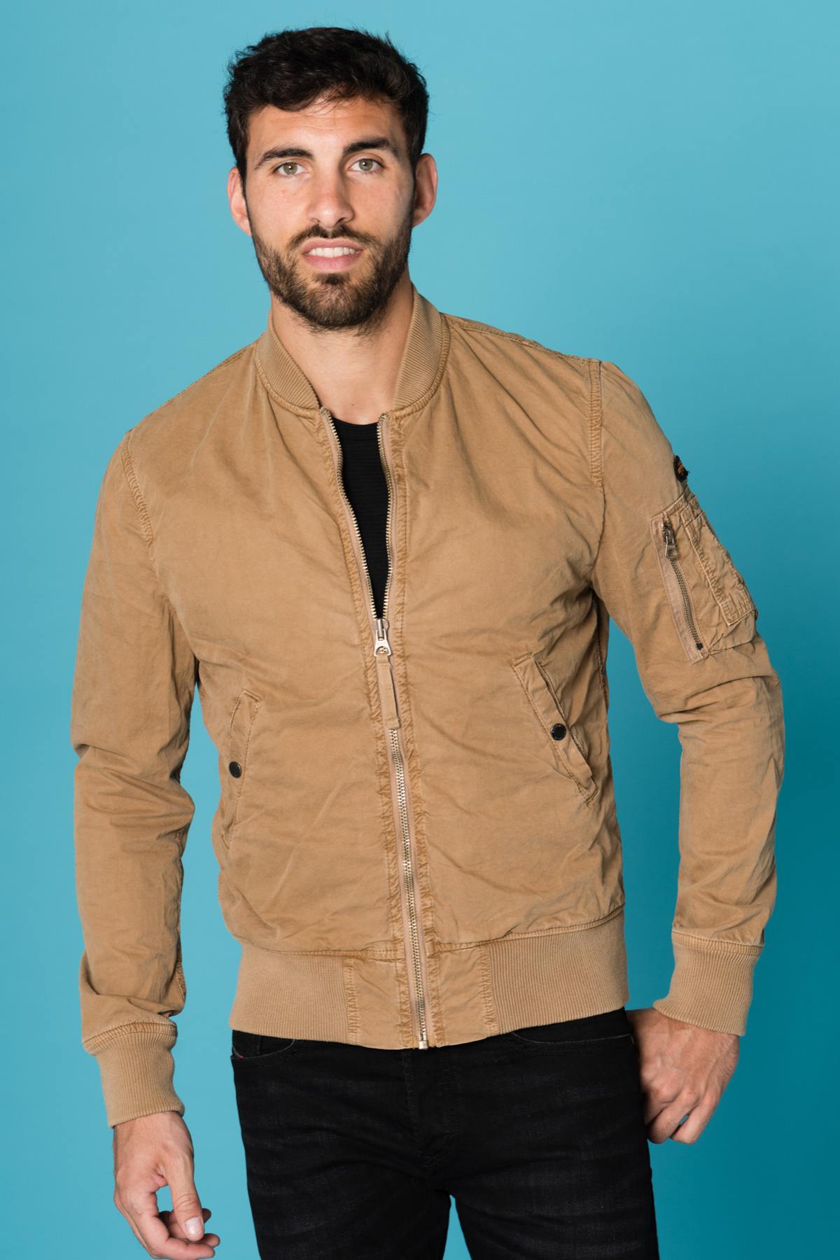 Schott beige jacket - Image n°3