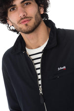 Textile jacket with shirt collar - Image n°6