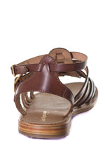 Women's tan summer sandals - Image n°6