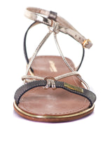 Women's black sandals - Image n°5