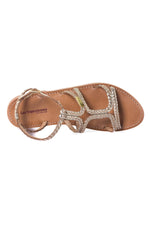 Women's gold summer shoe - Image n°3