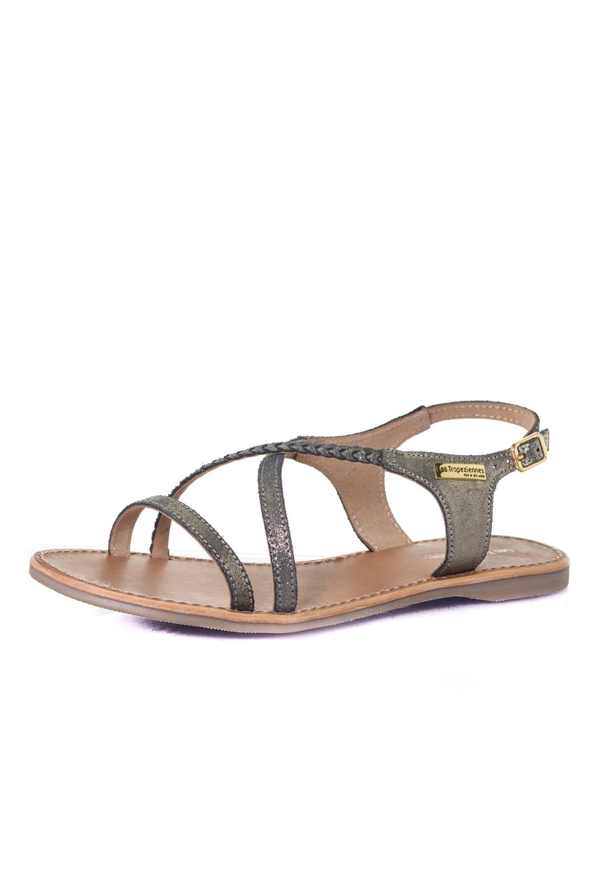 Iridescent black summer shoes - Image n°6