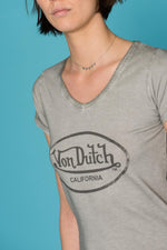 Von Dutch gray t-shirt - Image n°4