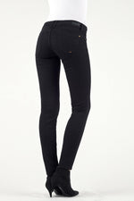 Black slim pulp effect jeans - Image n°3