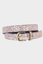 Gold sequin belt - Image n°1