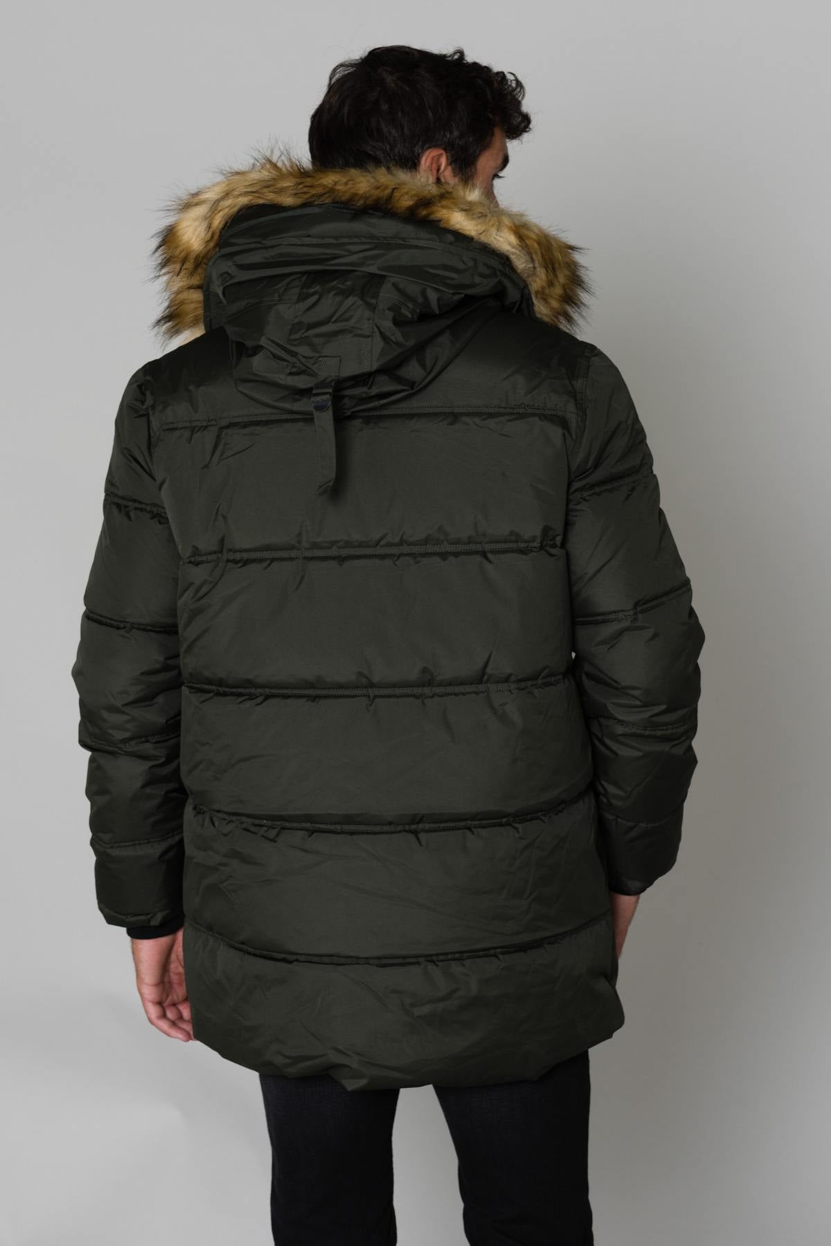  Mid-length jacket with hood - Image n°5