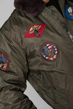 Men's jacket with patches - Image n°10