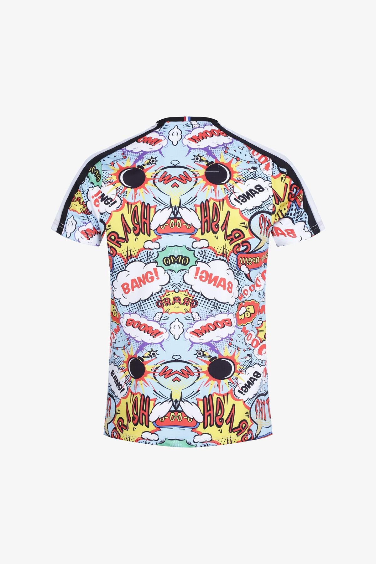 Colorful round neck t-shirt - Image n°10